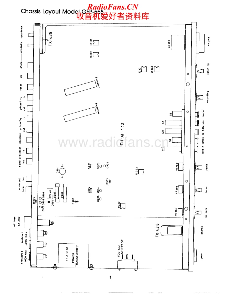 Adcom-GFP555-pre-sm维修电路原理图.pdf_第2页