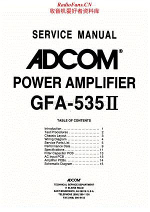 Adcom-GFA535ll-pwr-sm维修电路原理图.pdf