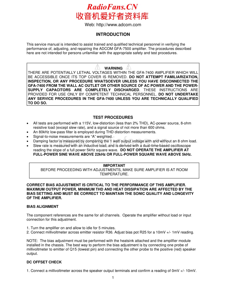 Adcom-GFA7400-pwr-sm维修电路原理图.pdf_第2页