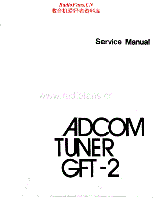 Adcom-GFT2-tun-sm维修电路原理图.pdf
