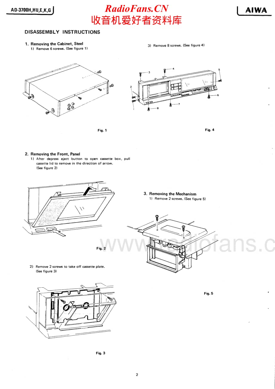 Aiwa-AD3700H-tape-sm维修电路原理图.pdf_第2页