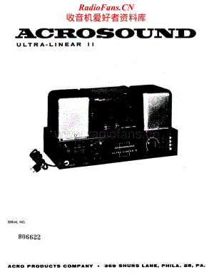 Acrosound-UltraLinear2-pwr-sch维修电路原理图.pdf