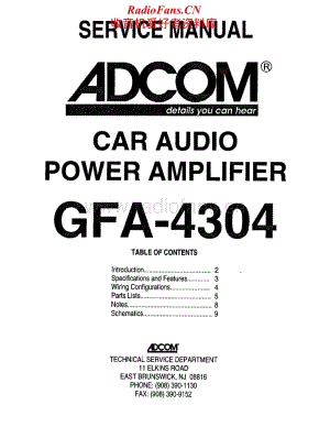 Adcom-GFA4304-cpwr-sm维修电路原理图.pdf