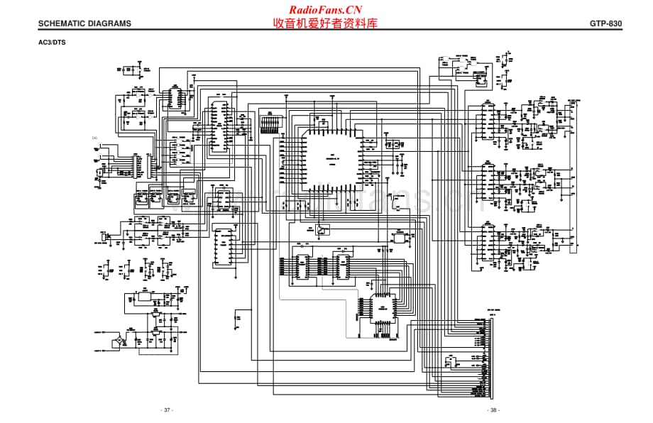 Adcom-GTP830-pre-sch维修电路原理图.pdf_第1页