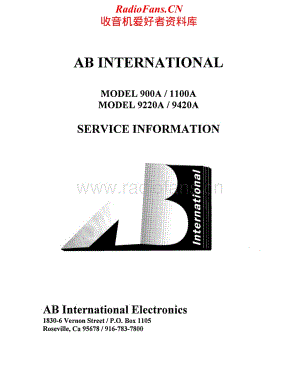 ABInternational-900A-pwr-sm维修电路原理图.pdf