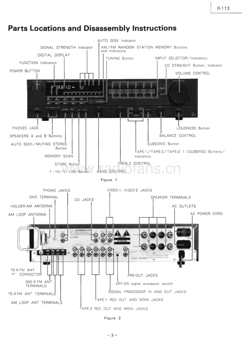 Luxman-R-113-Service-Manual电路原理图.pdf_第3页