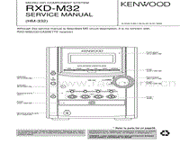 Kenwood-RXDM-32-Service-Manual电路原理图.pdf
