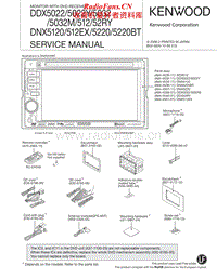 Kenwood-DNX-5220-Service-Manual电路原理图.pdf