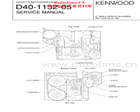 Kenwood-D-40-1132-05-HU-Service-Manual电路原理图.pdf
