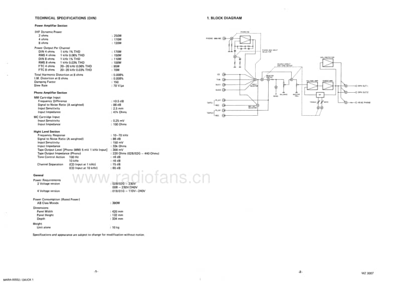 Marantz-PM-72-Service-Manual电路原理图.pdf_第3页