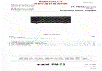 Marantz-PM-72-Service-Manual电路原理图.pdf