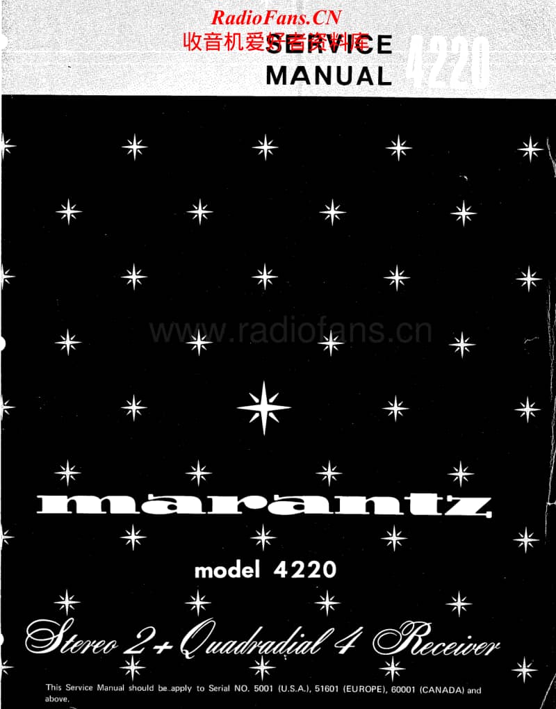 Marantz-4220-Service-Manual电路原理图.pdf_第1页