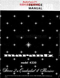 Marantz-4220-Service-Manual电路原理图.pdf