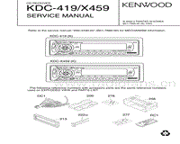Kenwood-KDCX-459-Service-Manual电路原理图.pdf