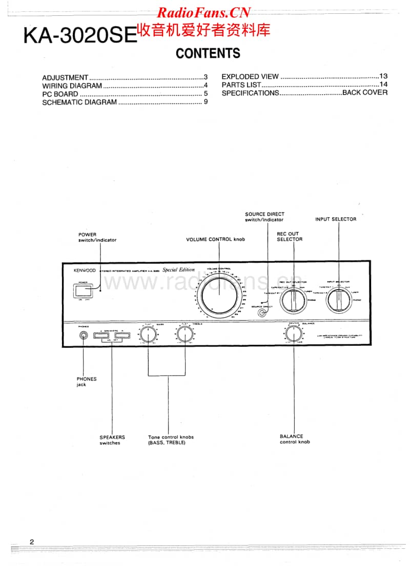 Kenwood-KA-3020-SE-Service-Manual电路原理图.pdf_第2页