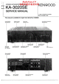 Kenwood-KA-3020-SE-Service-Manual电路原理图.pdf