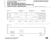 Kenwood-KXFW-3030-Service-Manual电路原理图.pdf