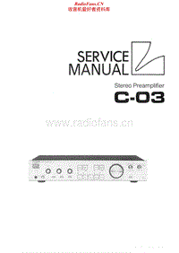 Luxman-C-03-Service-Manual电路原理图.pdf