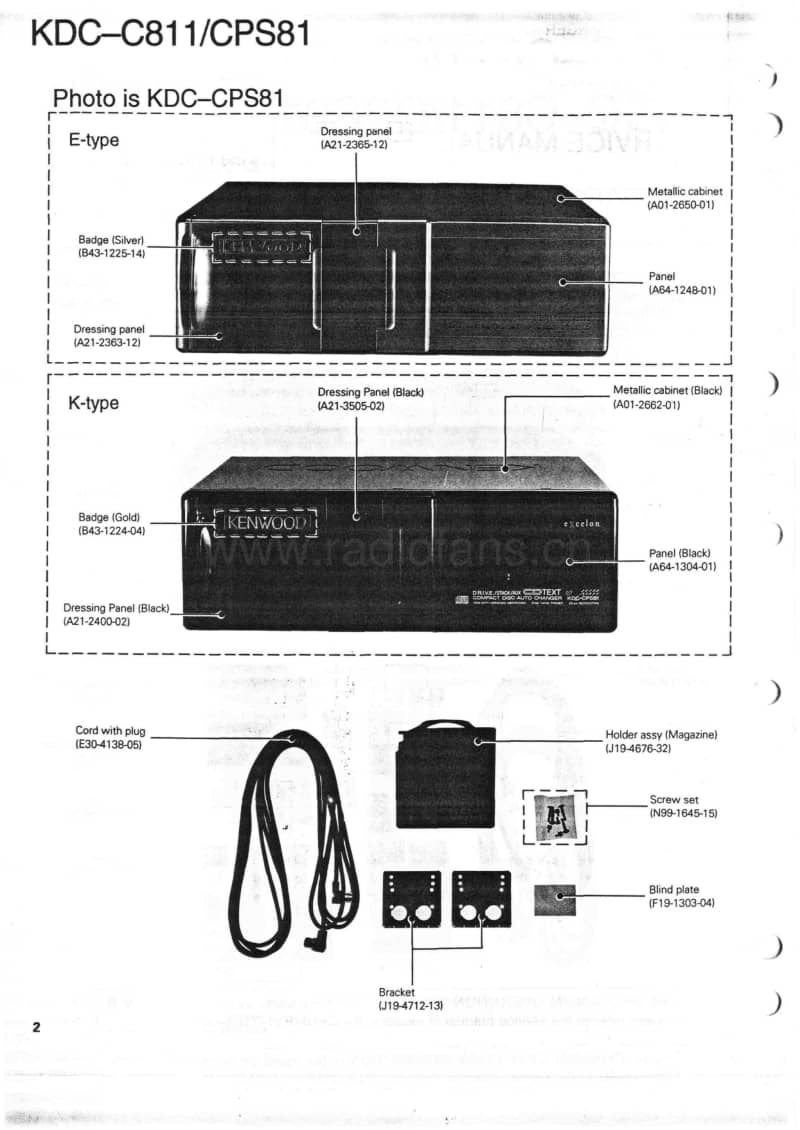 Kenwood-KDCCPS-81-Service-Manual电路原理图.pdf_第2页