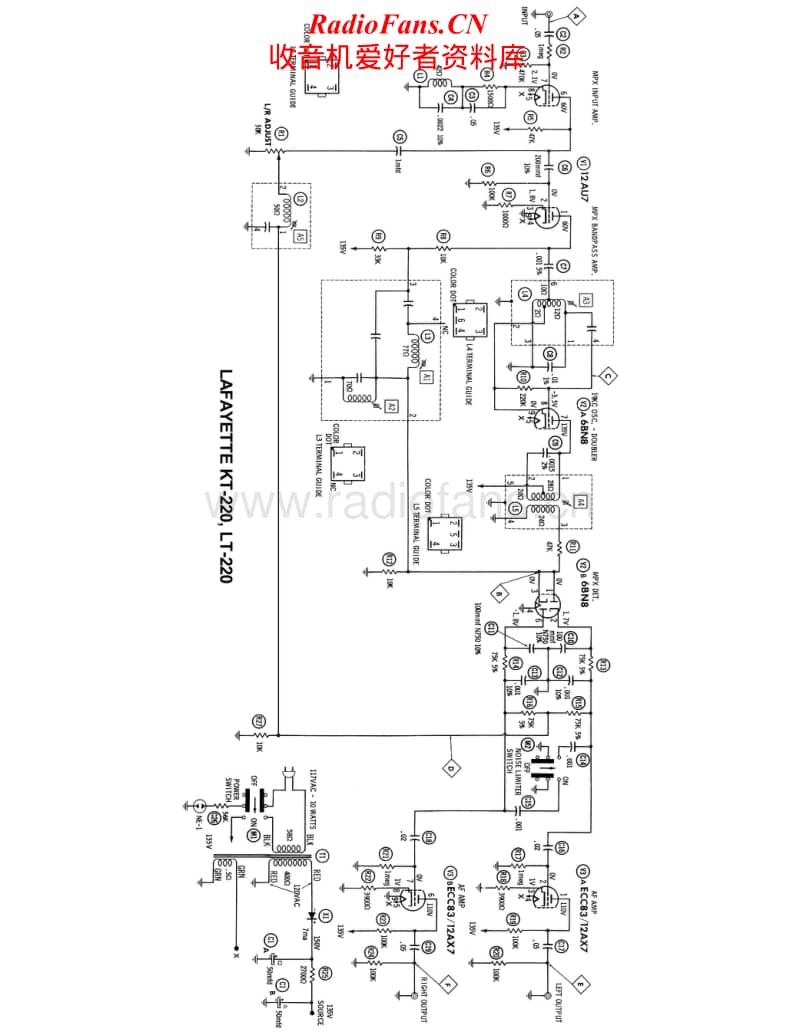Lafayette-LT-220-Schematic电路原理图.pdf_第1页