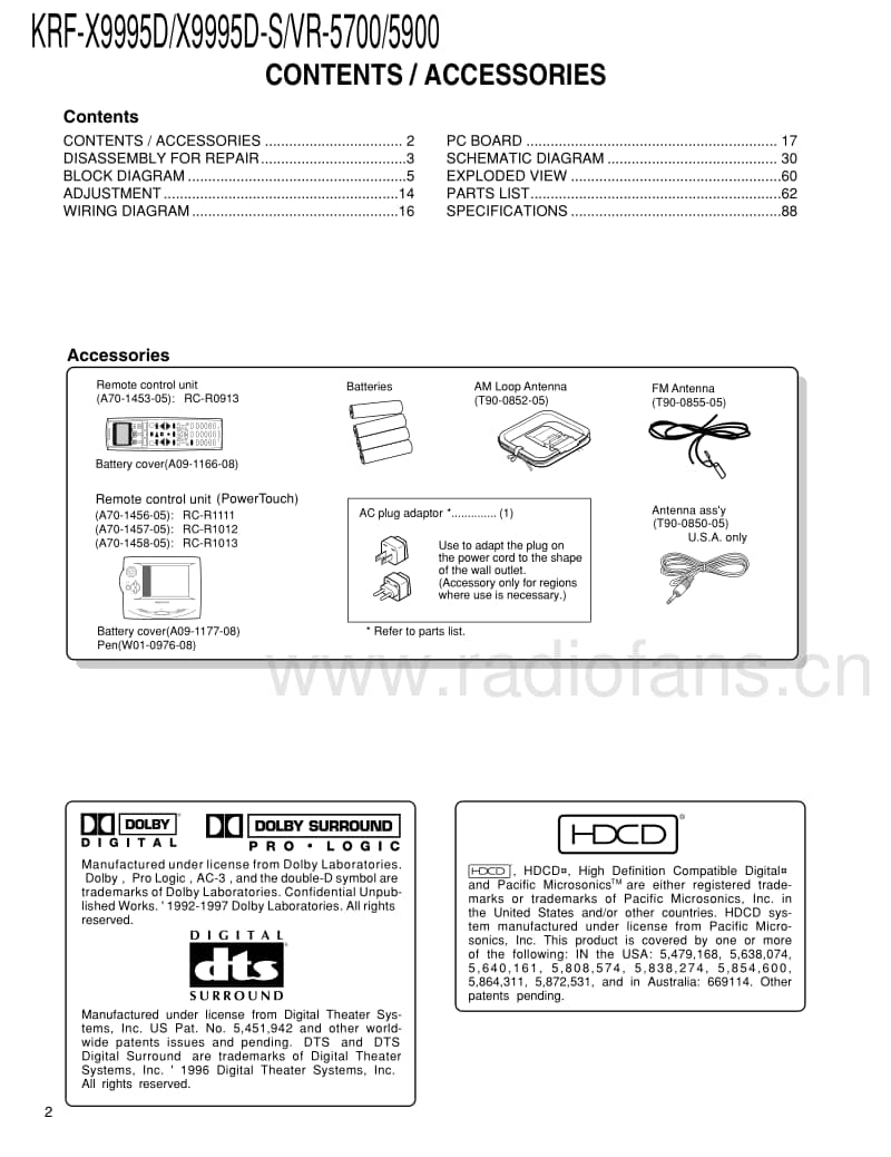 Kenwood-KRFX-9995-D-Service-Manual电路原理图.pdf_第2页