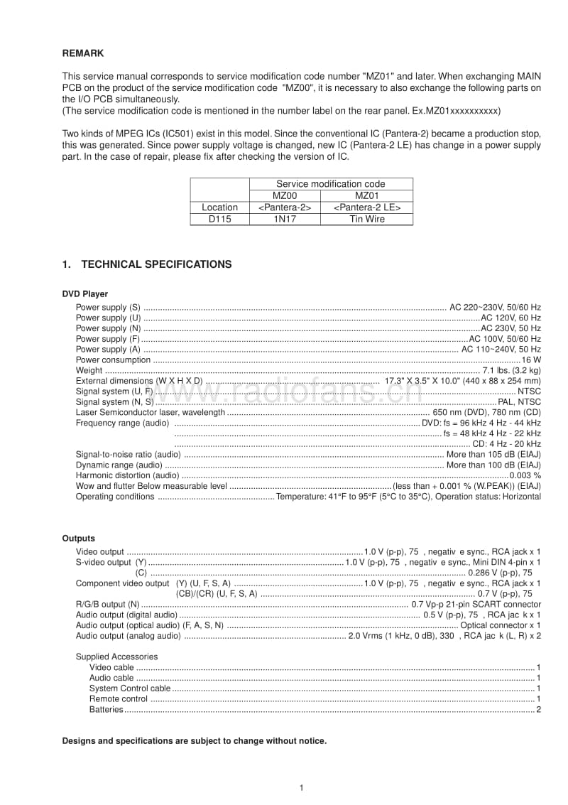 Marantz-DV-4200-Service-Manual(1)电路原理图.pdf_第3页