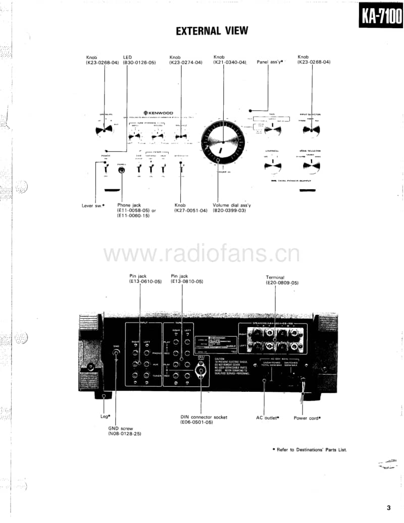 Kenwood-KA-7100-Service-Manual电路原理图.pdf_第3页