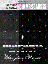 Marantz-1550-MR-250-MR-255-Service-Manual电路原理图.pdf