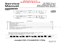 Marantz-CD-17-Mk2-Service-Manual电路原理图.pdf