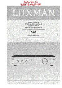 Luxman-C-03-Owners-Manual(1)电路原理图.pdf