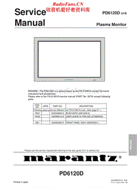 Marantz-PD-6120-D-Service-Manual电路原理图.pdf