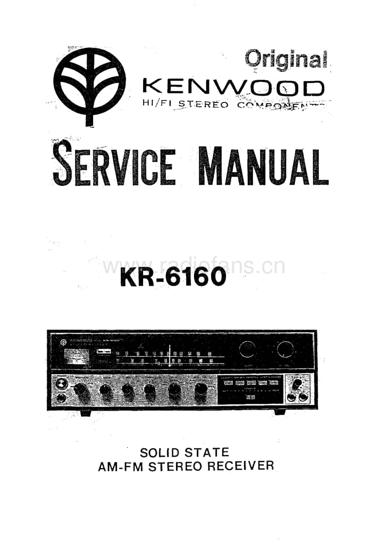 Kenwood-KR-6160-Service-Manual电路原理图.pdf_第1页
