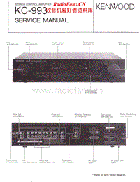Kenwood-KC-993-Service-Manual电路原理图.pdf