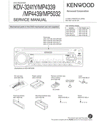 Kenwood-KDVMP-4439-Service-Manual电路原理图.pdf