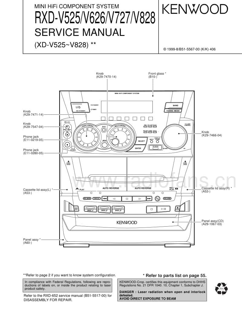 Kenwood-RXDV-828-Service-Manual电路原理图.pdf_第1页