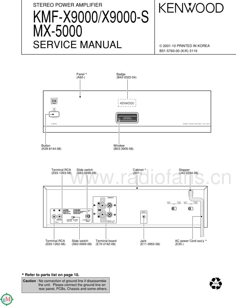 Kenwood-KMFX-9000-S-Service-Manual电路原理图.pdf_第1页