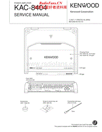 Kenwood-KAC-8404-Service-Manual电路原理图.pdf