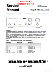 Marantz-PM-66-Service-Manual电路原理图.pdf