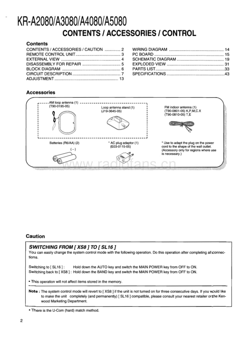 Kenwood-KRA-3080-Service-Manual电路原理图.pdf_第2页