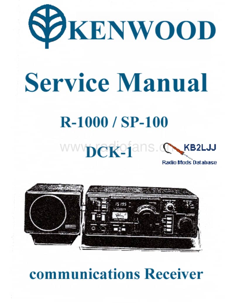 Kenwood-R-1000-Service-Manual电路原理图.pdf_第1页