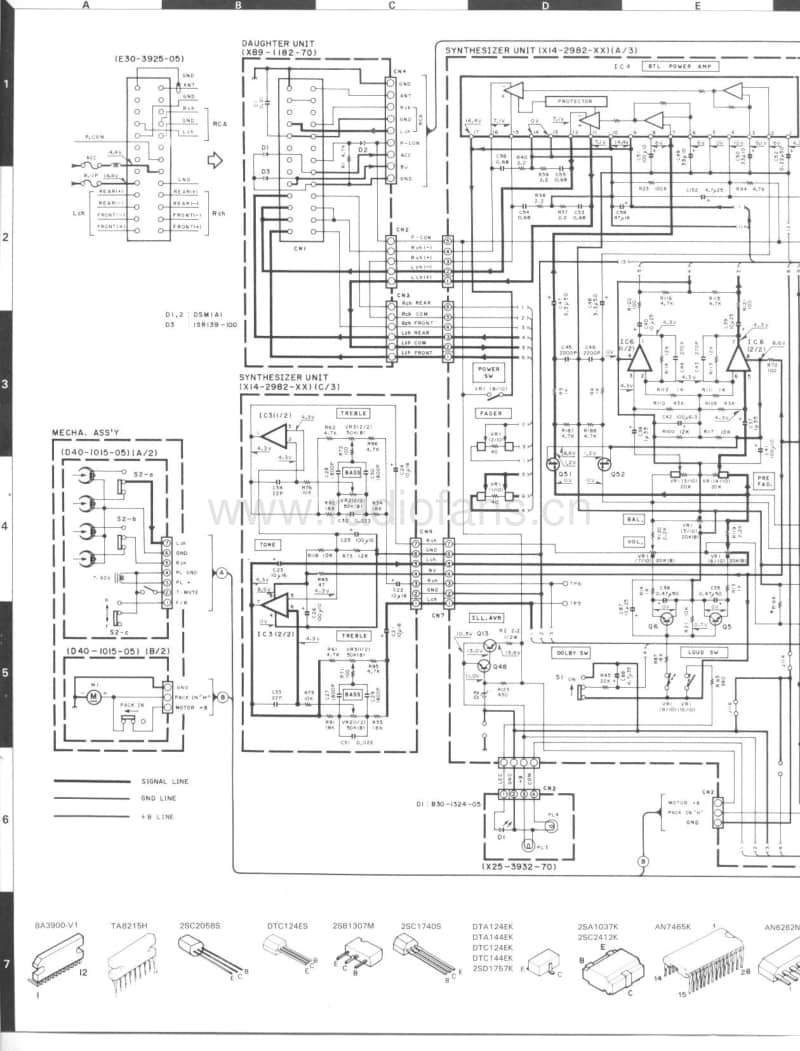 Kenwood-KRC-35-Service-Manual电路原理图.pdf_第1页