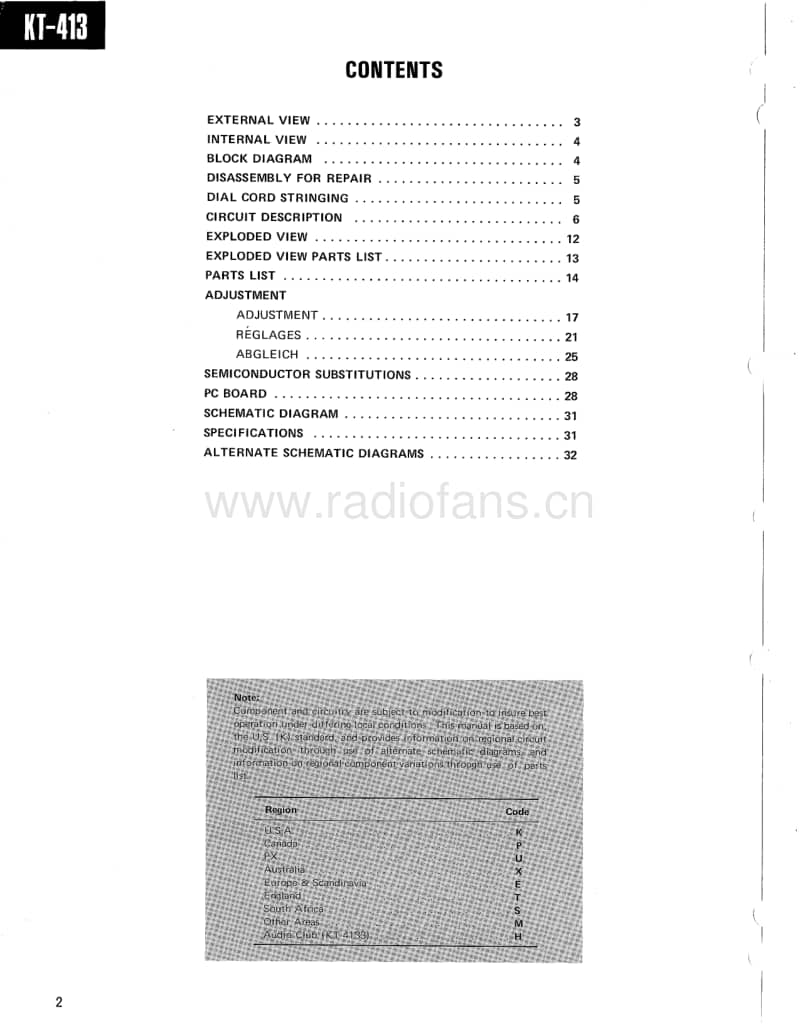 Kenwood-KT-4133-Schematic电路原理图.pdf_第2页
