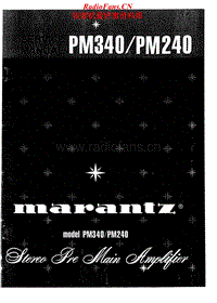 Marantz-PM-240-Service-Manual电路原理图.pdf