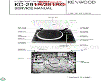 Kenwood-KD-291-R-Service-Manual电路原理图.pdf