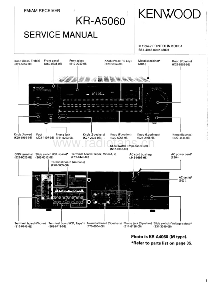 Kenwood-KRA-4060-Service-Manual电路原理图.pdf_第3页