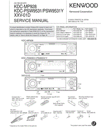 Kenwood-KD-CPSW-9531-Y-Service-Manual电路原理图.pdf