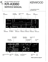 Kenwood-KRA-3060-Service-Manual电路原理图.pdf