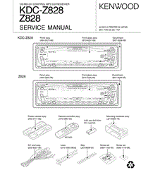 Kenwood-KDCZ-828-Service-Manual(1)电路原理图.pdf