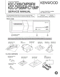 Kenwood-KDCCX-89-Service-Manual电路原理图.pdf