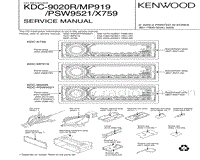 Kenwood-KD-CPSW-9521-Service-Manual电路原理图.pdf